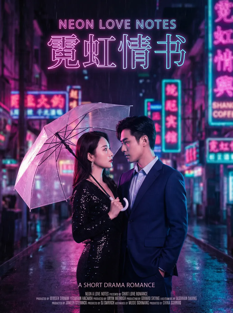 能打电话的平板 热播都市爱情短剧 - 霓虹情书海报